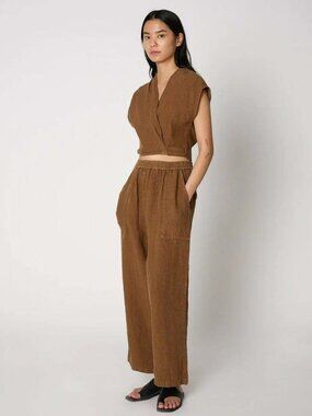 Shaina Mote Vicina Pant in Cumin